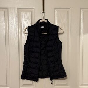 32 Degrees Black Quilted Packable Puffer Vest